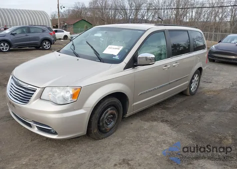 2012 Chrysler Town & Country Touring-L from USA, damaged, VIN 2C4RC1CG4CR314158